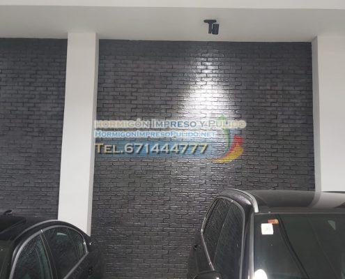 Hormigón Impreso Vertical Pavimentación Vertical con Hormigón Impreso Madrid